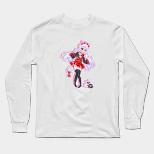 Neko Kawaii Long Sleeve T-Shirt